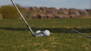 This clever 2-ball drill improves your ball-striking. Here's how it works